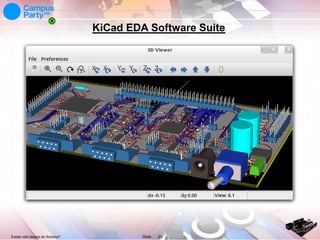KiCad EDA Software Suite

Existe vida depois do Arduino?

Slide

20

 