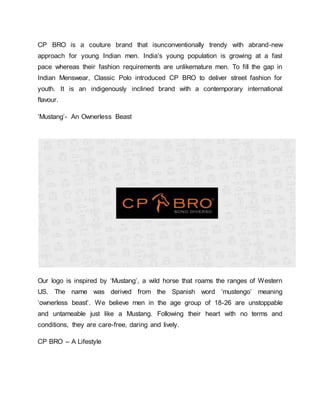 CP BRO-By Classic Polo