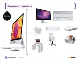 Pensando mobile

Desktop




          4/2/2013   20
 