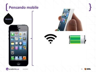 Pensando mobile

Mobile




          4/2/2013   26
 