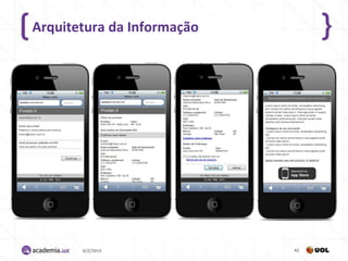 Arquitetura da Informação




       4/2/2013             42
 