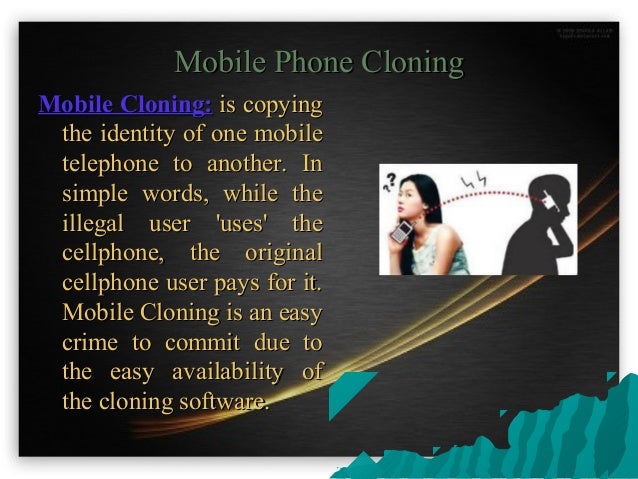 Free cell phone cloning software