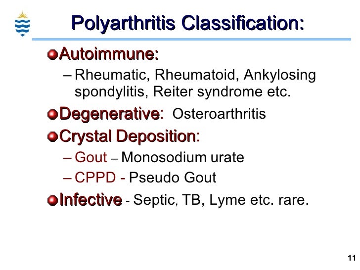 Pathology of Arthritis