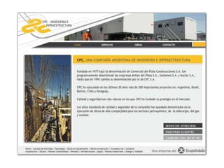 CPC - Ingeniería & Construcciones
