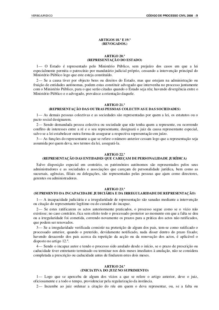 Artigo 9 codigo civil