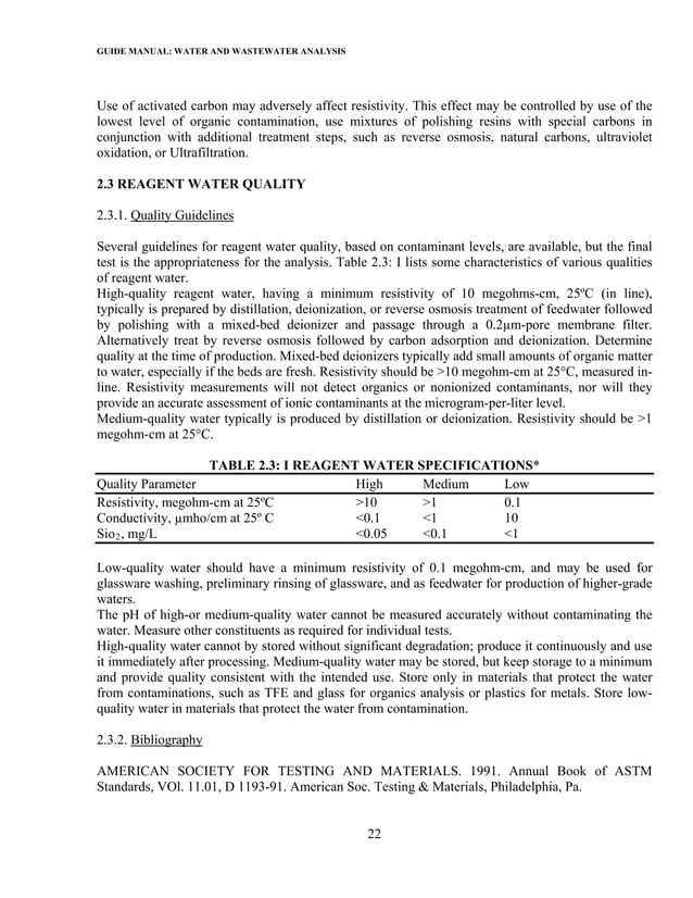 Cpcb water analysis manual