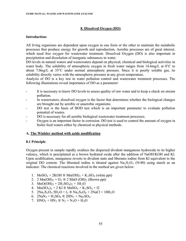 Cpcb water analysis manual