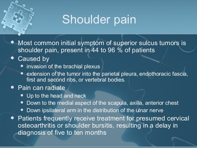 CPC Competition - Pancoast Tumor
