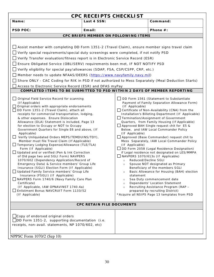 2012 navy region nw fcpo symposium cpc handbook dd form 1351 2c