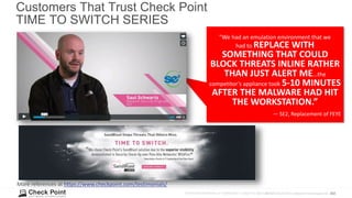 Checkpoint Overview Check Point Corporate Overview 2020 - Detailed | PPTX