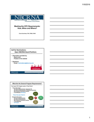 CPC Program Requirements | PDF