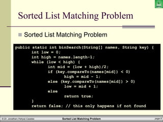 sorted_listmatch | PPT