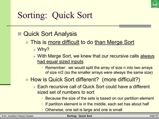 quick_sort | PPT