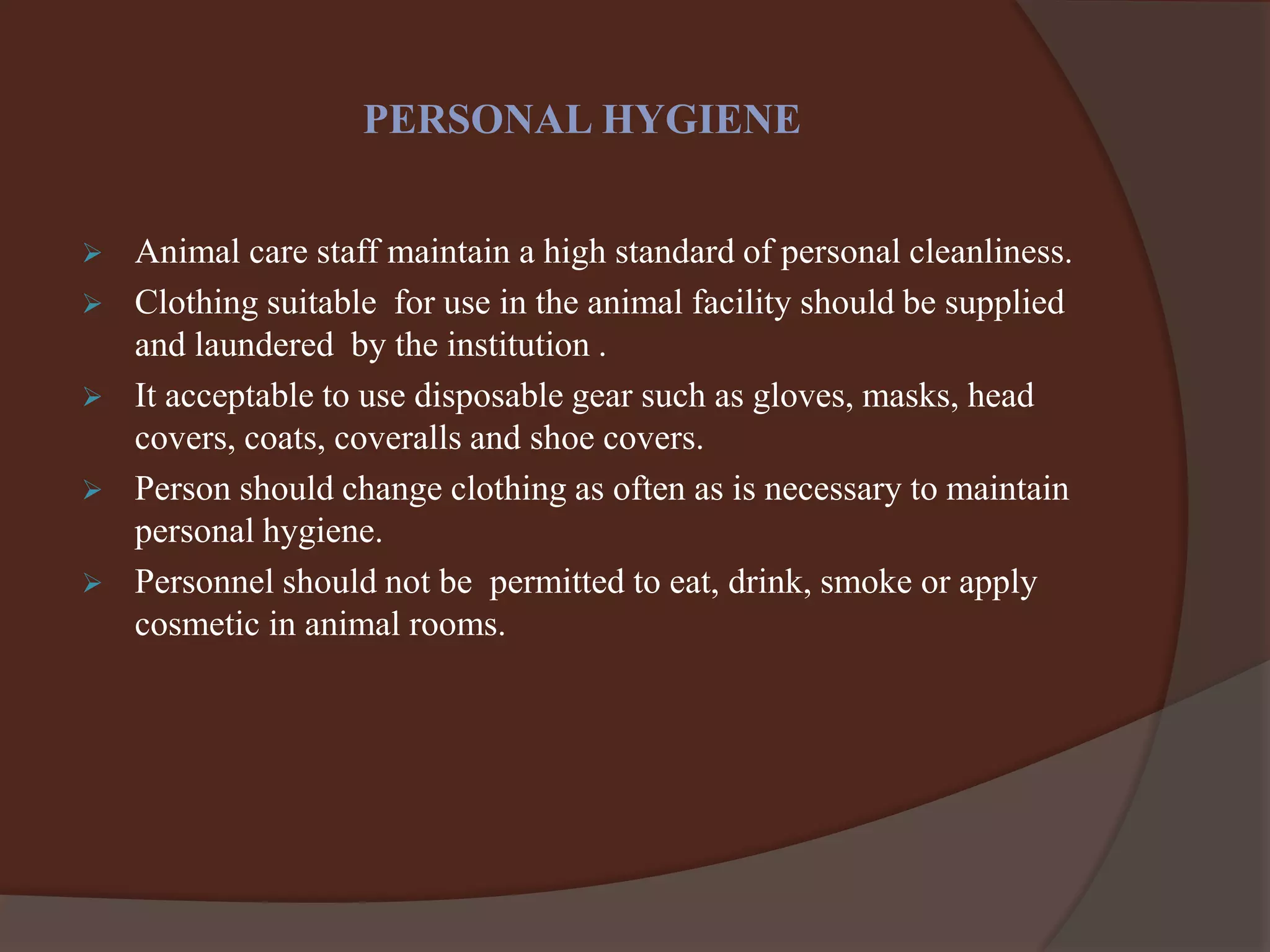 Cpcsea guidelines for laboratory animal facility | PPTX