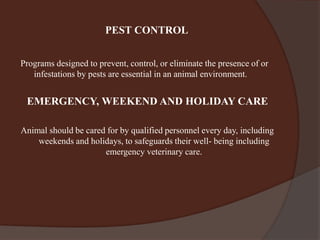 Cpcsea guidelines for laboratory animal facility | PPTX