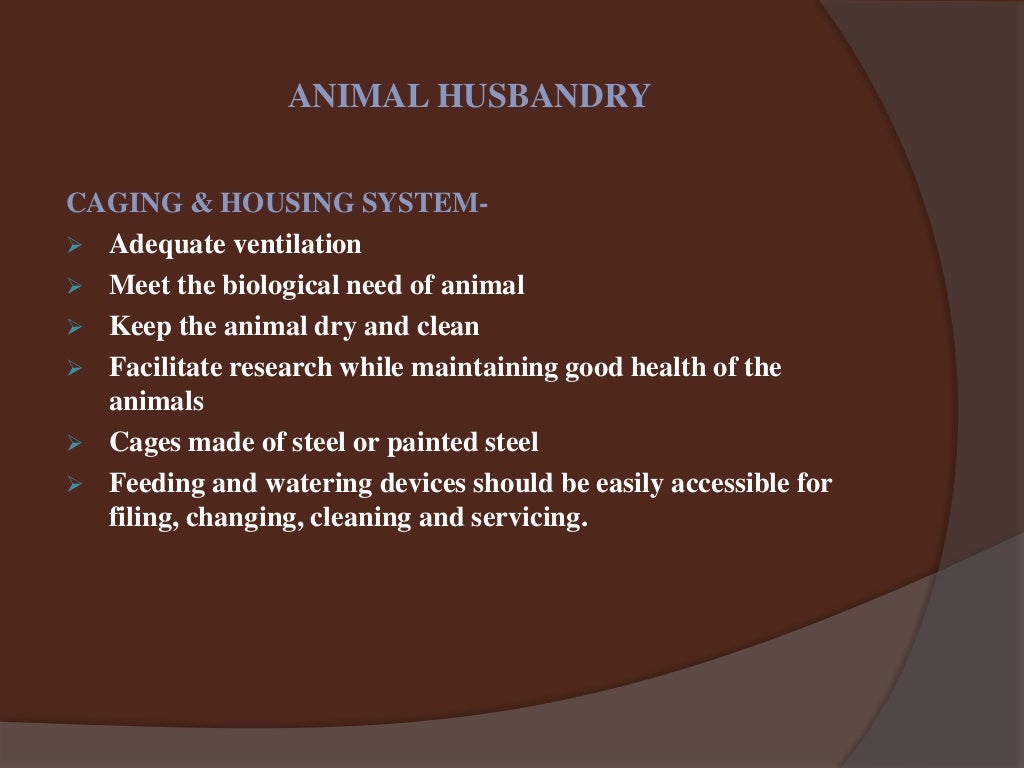 Cpcsea guidelines for laboratory animal facility