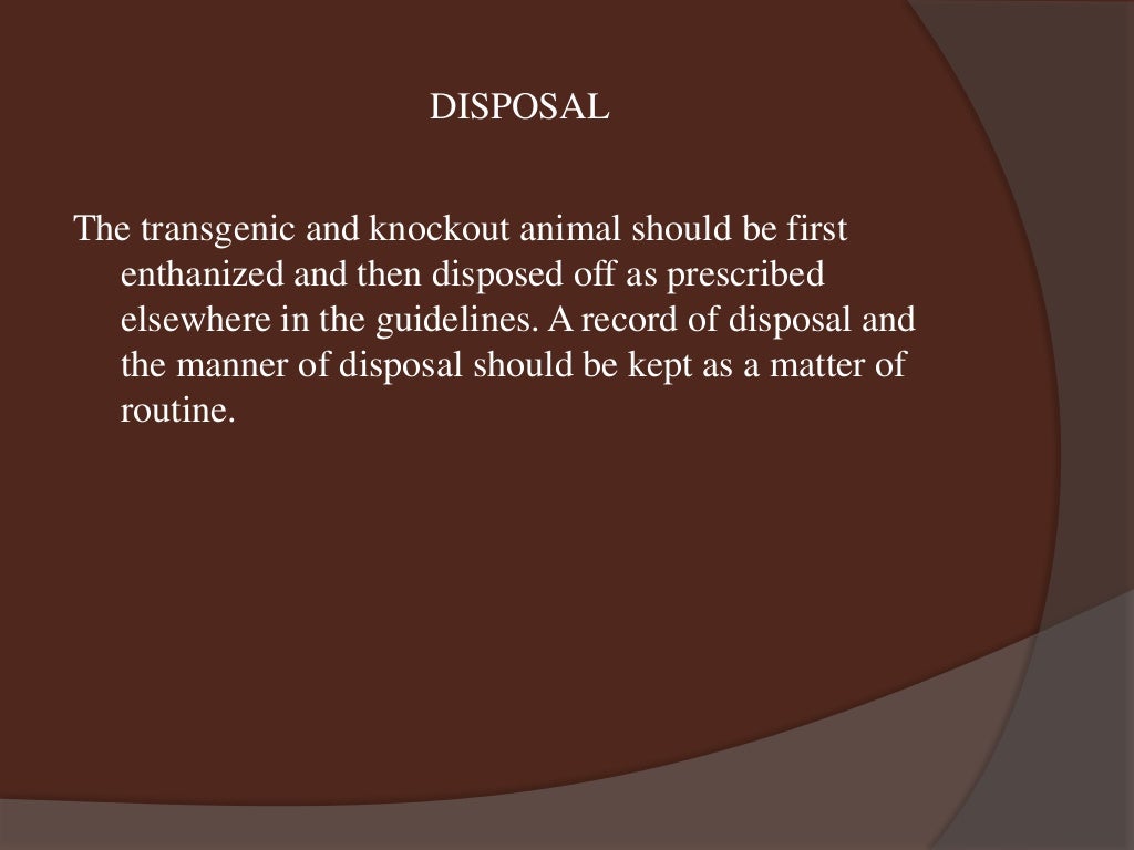 Cpcsea guidelines for laboratory animal facility