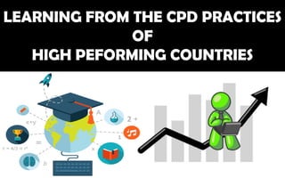 LEARNING FROM THE CPD PRACTICES
OF
HIGH PEFORMING COUNTRIES
 