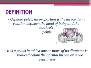 Disproportion Graph CPD-Contracted-pelvis, Cephalopelvic disproportion | PPTX