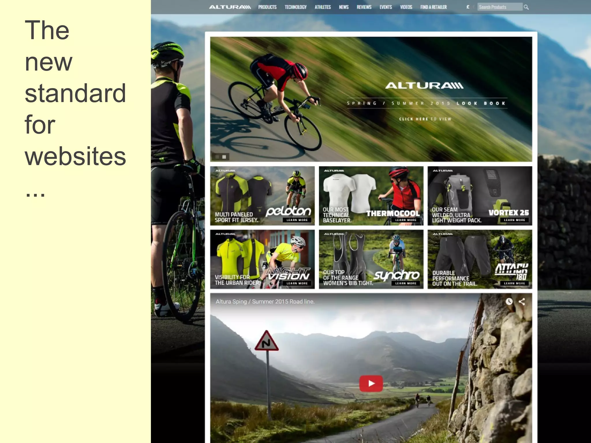 The
new
standard
for
websites
...
 