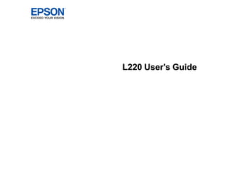 L220 User's Guide
 