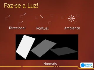 Direcional   Pontual       Ambiente




                 Normais
 