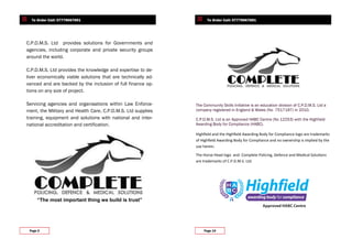 Highfield Training | PDF