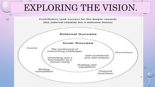EXPLORING THE VISION. 
11 
 