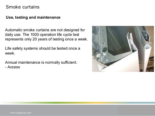 Cpd Presentation Smoke Curtains And Fire Curtains