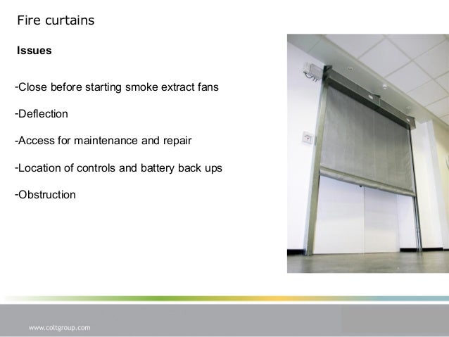 Cpd Presentation Smoke Curtains And Fire Curtains