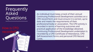 continuing professional development (CPD) | PPTX