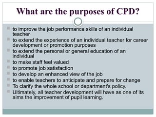 Promoting Cpd CPD training for teachers in Ethiopia ppt 2nd.pptx
