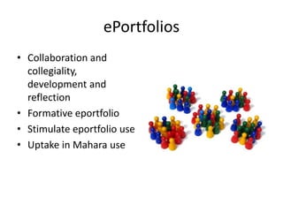YSJ CPD Framework, UKPSF and Mahara ePortfolios | PPTX