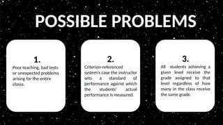 Grading Issues CPE-TOPIC-10-TYPES OF GRADING SYSTEM.pptx