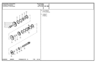 0999Z001045660N3D
[H]
[I]
2ª E 3ª MARCHA
2 AND 3 SPEED
2ª Y 3ª VELOCIDAD
2ª MARCHA
2 SPEED
2ª MARCHA
CPE650ADV E01 11/02(1)
25 180
Eixo Principal
Main Shaft
Eje Principal
Transmissão 12 Velocidades
12 Speed Transmission
Transmision 12 Velocidades
25 180-
Menu Símbolos
 