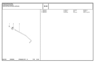 ED95Z002020912N1
1
2
3
020914P1
020915P1
020913P1
1
1
1
WASHER ARANDELA
NUT TUERCA
DIPSTICK VARILLA ACEITE
ARRUELA
PORCA
MEDIDOR
CPE650ADV E01 11/02(1)
30 65
Vareta De Nível De Óleo
Lubrificating Oil Dipstick
Varilla Del Nivel De Aceite Lubrificante
30 65-
Menu Símbolos
 