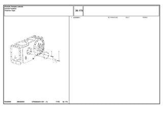 EM38Z003T0240005
1 353698X1 12 BOLT PERNOPARAFUSO
CPE650ADV E01 11/02(1)
30 175
Fixação Tampas Laterais
Couver Fixation
Fixacion Tapa
30 175-
Menu Símbolos
 