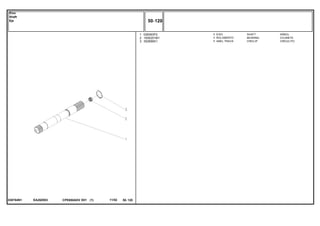 EA20Z003038784N1
1
2
3
028363P2
1000251M1
352699X1
1
1
1
SHAFT ARBOL
BEARING COJINETE
CIRCLIP CIRCULITO
EIXO
ROLAMENTO
ANEL TRAVA
CPE650ADV E01 11/02(1)
50 120
Eixo
Shaft
Eje
50 120-
Menu Símbolos
 