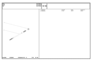 EA29Z001023230N2
1
2
023231P1
023233P2
1
1
BUSH CASQUILLO
SHAFT ARBOL
BUCHA
EIXO
CPE650ADV E01 11/02(1)
50 190
Ipto 540rpm
Ipto 540rpm
Ipto 540rpm
Eixo
Shaft
Eje
50 190-
Menu Símbolos
 