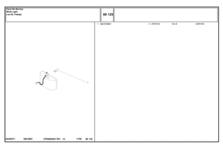 1961Z001024393T1
1 3603706M1 1 BULB LAMPARALÂMPADA
CPE650ADV E01 11/02(1)
80 125
Farol De Serviço
Work Light
Luz De Trabajo
80 125-
Menu Símbolos
 