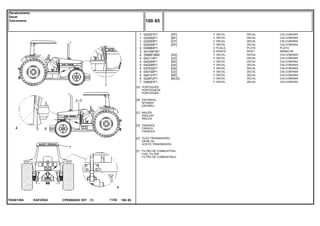 EA81Z042T0248139A
[A]
[B]
[C]
[D]
[E]
[F]
PORTUGUÊS
PORTUGUESE
PORTUGUÉS
ESPANHOL
SPANISH
ESPAÑOL
INGLÊS
ENGLISH
INGLES
FRANCÊS
FRENCH
FRANCES
ÓLEO TRANSMISSÃO
GEAR OIL
ACEITE TRANSMISIÓN
FILTRO DE COMBUSTÍVEL
FUEL FILTER
FILTRO DE COMBUSTIBLE
1
1
1
1
2
3
4
4
4
4
5
5
5
6
7
022091P1
022092P1
022093P1
022094P1
036880P1
3410581M1
3586819M2
042114P1
042264P1
042265P1
037632P1
040100P1
040101P1
022672P1
036587P1
1
1
1
1
1
2
1
1
1
1
1
1
1
1
1
[AF]
[BF]
[CF]
[DF]
[AE]
[CE]
[BE]
[DE]
[AE]
[CE]
[BE]
[BCD]
DECAL CALCOMANIA
DECAL CALCOMANIA
DECAL CALCOMANIA
DECAL CALCOMANIA
PLATE PLATO
RIVET REMACHE
DECAL CALCOMANIA
DECAL CALCOMANIA
DECAL CALCOMANIA
DECAL CALCOMANIA
DECAL CALCOMANIA
DECAL CALCOMANIA
DECAL CALCOMANIA
DECAL CALCOMANIA
DECAL CALCOMANIA
DECAL
DECAL
DECAL
DECAL
PLACA
REBITE
DECAL
DECAL
DECAL
DECAL
DECAL
DECAL
DECAL
DECAL
DECAL
CPE650ADV E01 11/02(1)
100 85
Decalcomania
Decal
Calcomania
100 85-
Menu Símbolos
 