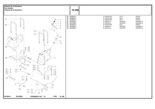 EI18Z020T0219015
49
50
51
52
53
54
55
56
353693X1
353693X1
353693X1
353434X1
353756X1
353693X1
353434X1
353756X1
2
2
4
4
4
4
4
4
BOLT PERNO
BOLT PERNO
BOLT PERNO
WASHER ARANDELA
WASHER ARANDELA
BOLT PERNO
WASHER ARANDELA
WASHER ARANDELA
PARAFUSO
PARAFUSO
PARAFUSO
ARRUELA
ARRUELA
PARAFUSO
ARRUELA
ARRUELA
CPE650ADV E01 11/02(1)
10 290
Sistema De Combustível
Fuel System
Sistema De Combustivel
10 290-
Menu Símbolos
 