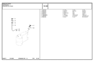 E151Z001T0289171
1
2
3
4
5
6
7
8
022673N1
052216S1
052222S1
052221P1
052219P1
1480485M92
049573R1
052218S1
1
1
1
1
1
1
1
1
FILTER FILTRO
BRACKET SOPORTE
NUT TUERCA
HOSE FLEXIBLE
PIPE CANO
CONNECTION CONEXION
KIT, COVER JUEGO DE TAPA
FILLER RELLENADOR
FILTRO
SUPORTE
PORCA
MANGUEIRA
TUBO
CONEXÃO
CJ. TAMPA
BOCAL
CPE650ADV E01 11/02(1)
10 325
Respiro Do Tanque
Tank Breather
Respiradero Del Tanque
10 325-
Menu Símbolos
 