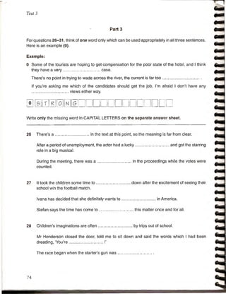 Cpe Answer Sheet.pdf Cpe5 Cambridge Proficiency book | PDF