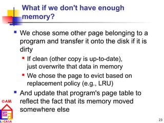 Virtual Memory: Topics in computer organization and architecture | PPT