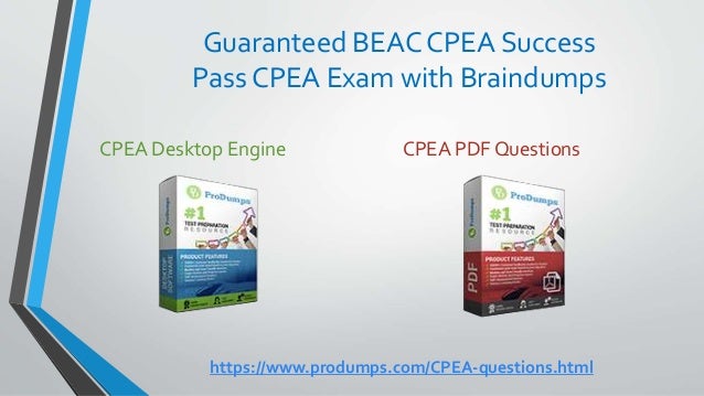 Exam CPEA Pattern