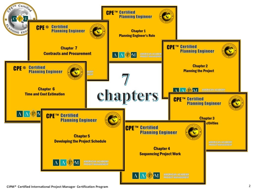 Certified Planning Engineer CPE