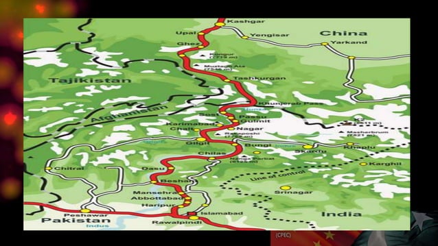 China Pakistan Economic Corridor (CPEC) by Awais Khan Marwat | PPT