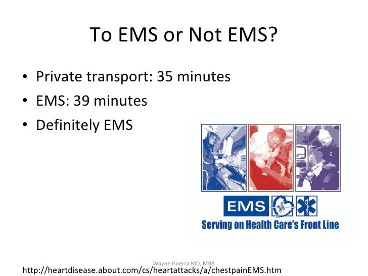 Chest Pain EMS Review