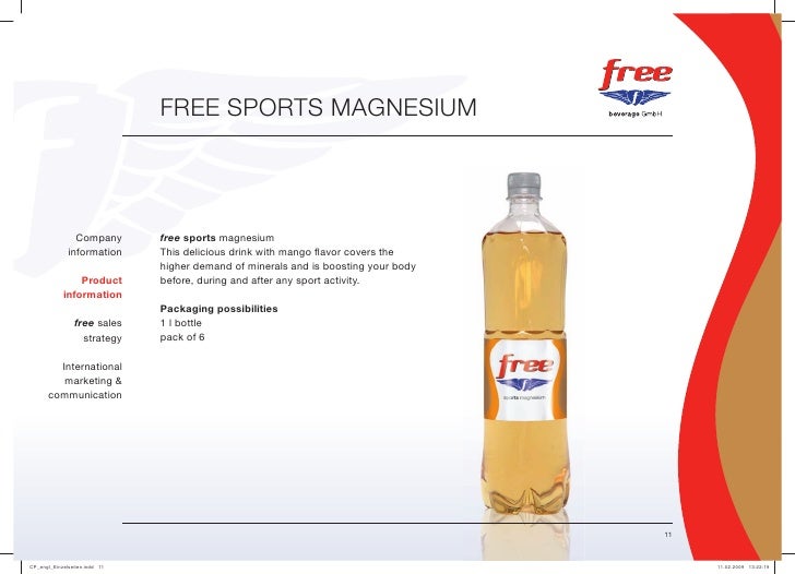 Company Profile Free Beverage